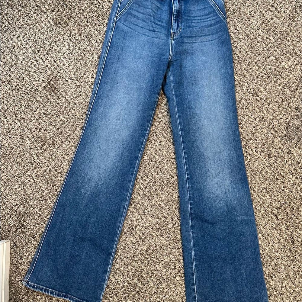 High-rise Bootcut Jeans